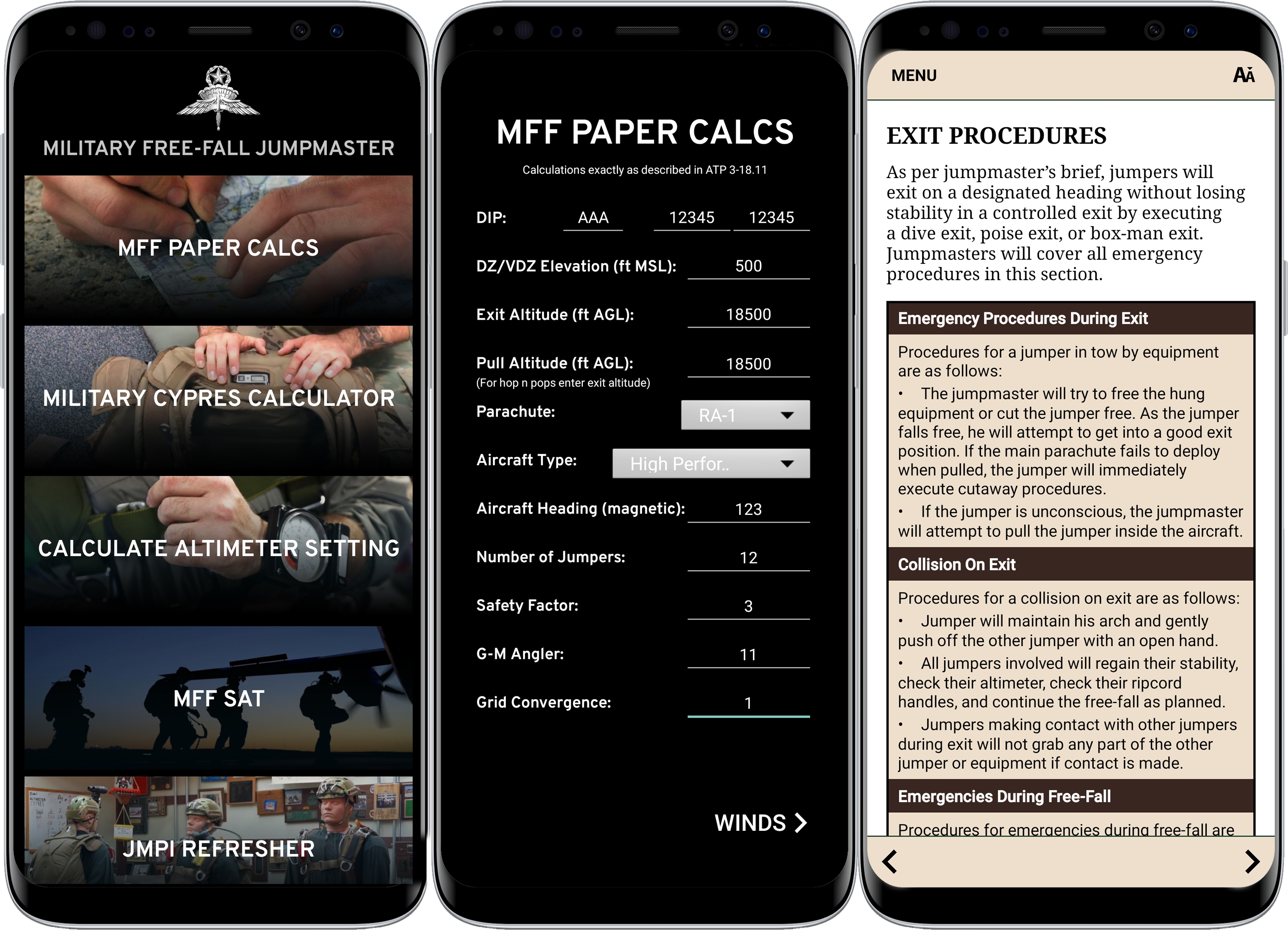 MFFJM App Screenshots